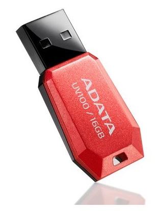 DashDrive UV100 16GB USB2.0 czerwony - mini