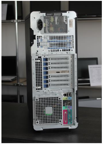 Komputer używany Dell T7400 Xeon X5460/8GB/4 X 250GB/DVD/AMD RADEON 7470/WIN7 zdjęcie 3