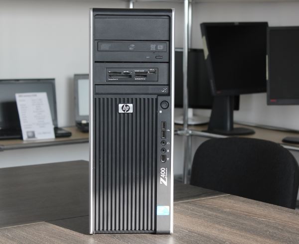 Komputer używany HP Z400 Xeon W3520/8GB/500GB/DVDRW/ATI HD 4800/ WIN7 zdjęcie 2