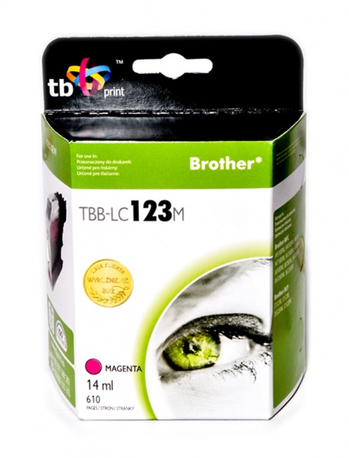 Tusz do Brother LC123 TBB-LC123M MA