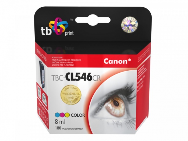 Tusz TB do Canon PIXMA iP2850/MG2950/2550/2450/MX495 TBC-CL546CR ref.