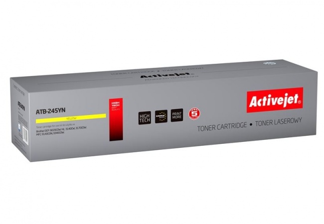 Toner Activejet ATB-245YN (do drukarki Brother  zamiennik TN245Y supreme 2200str. yellow)