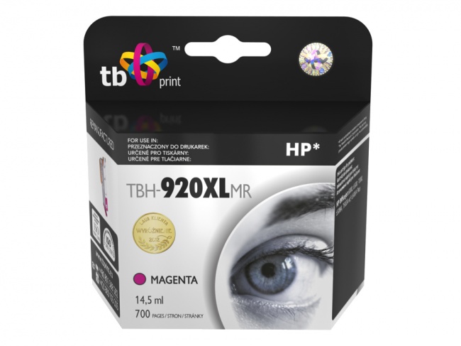 Tusz do HP OJ 6500 TBH-920XLMR MA ref.