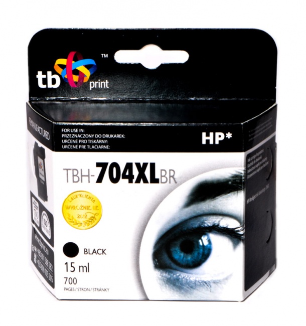 Tusz do HP DJ IA 2060 (HP nr 704 CN692AE) TBH-704XLBR BK ref. XL