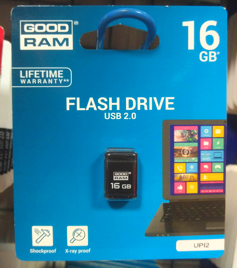 Pendrive PICCOLO 16GB USB2.0 Czarny zdjęcie 3