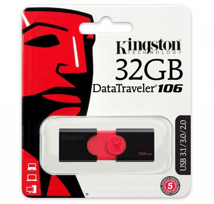 Pendrive Data Traveler 106 32GB 100MB/s