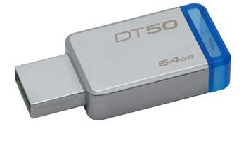 Pendrive Data Traveler 50 64GB USB 3.0