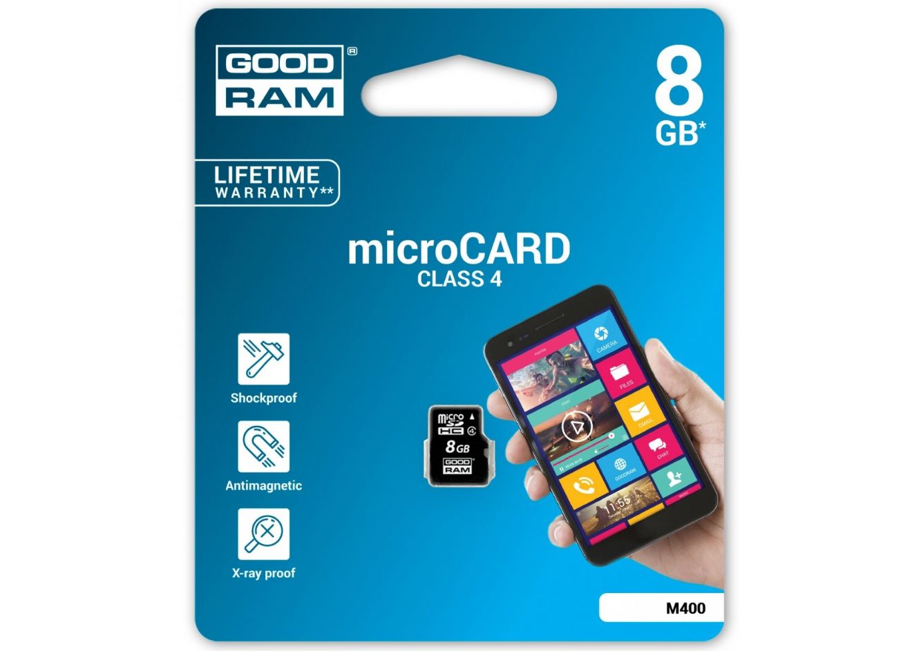Pamięć SD-micro 8GB GoodRam C4
