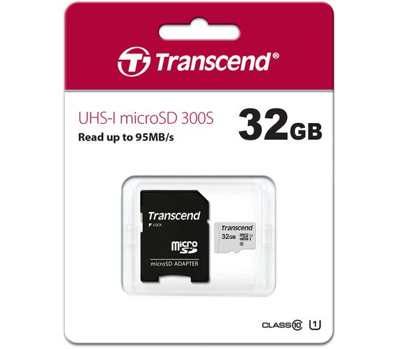 Pamięć SD-micro 32GB Transcend W1 C10