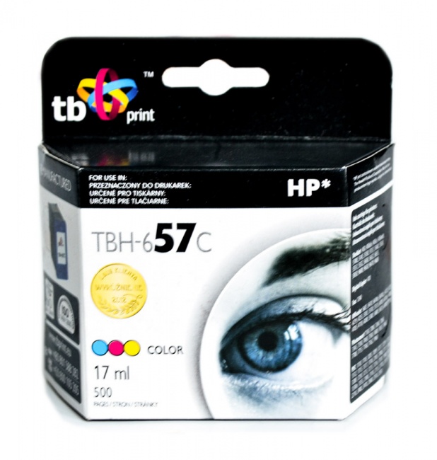 Tusz do HP Nr 57 - C6657A TBH-657C Kolor ref.