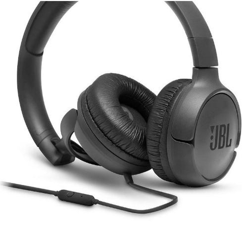 Słuchawki JBL Tune 500 Czarne + mikrofon zdjęcie 2