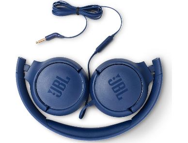 Słuchawki JBL Tune 500 Niebieskie + mikrofon zdjęcie 2