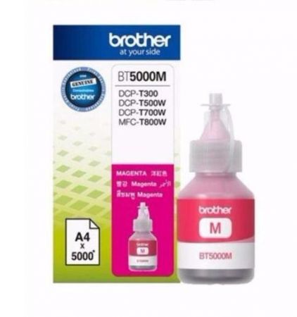 Tusz Oryginalny Brother BT5000M Magenta 5k do DCP-T300, DCP-T500W