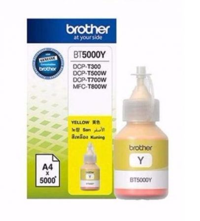 Tusz Oryginalny Brother BT5000Y Yellow 5k do DCP-T300, DCP-T500W
