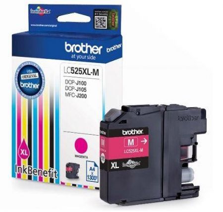 Tusz Brother LC525XLM MAG 1300 do DCP-J100 DCP-J105