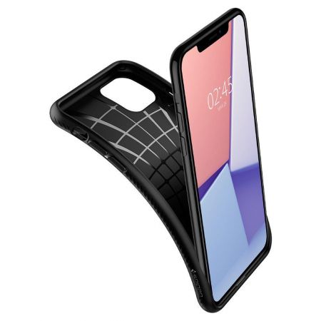 Etui SPIGEN Liquid AIR IPHONE 11 PRO MATTE BLACK zdjęcie 3