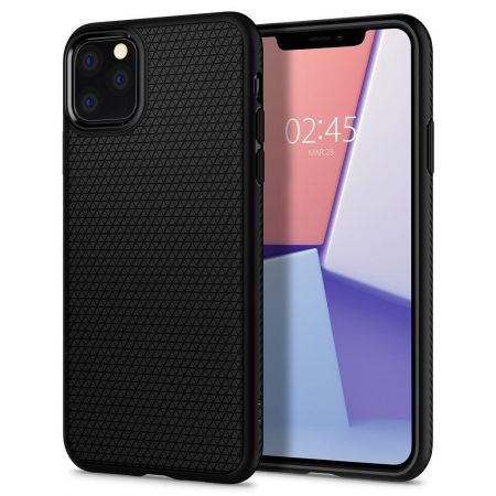 Etui SPIGEN Liquid AIR IPHONE 11 PRO MAX MATTE BLACK zdjęcie 2