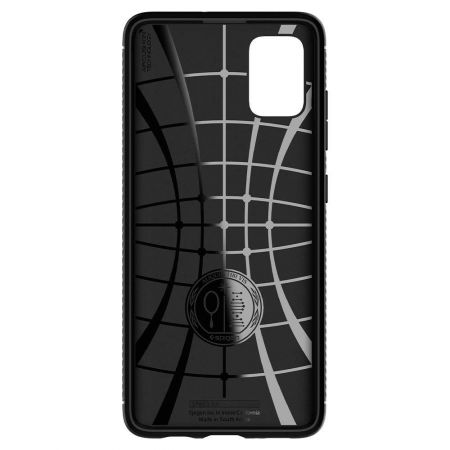 Etui SPIGEN Rugged Armor GALAXY A71 MATTE BLACK zdjęcie 4