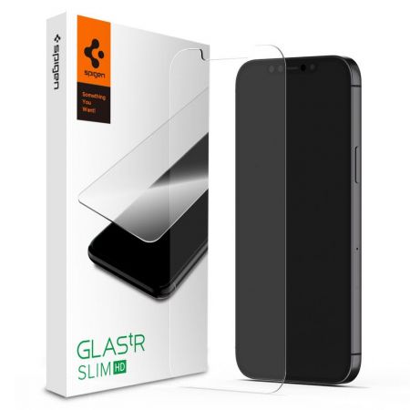 Szkło hartowane SPIGEN GLAS.TR SLIM IPHONE 12 PRO MAX