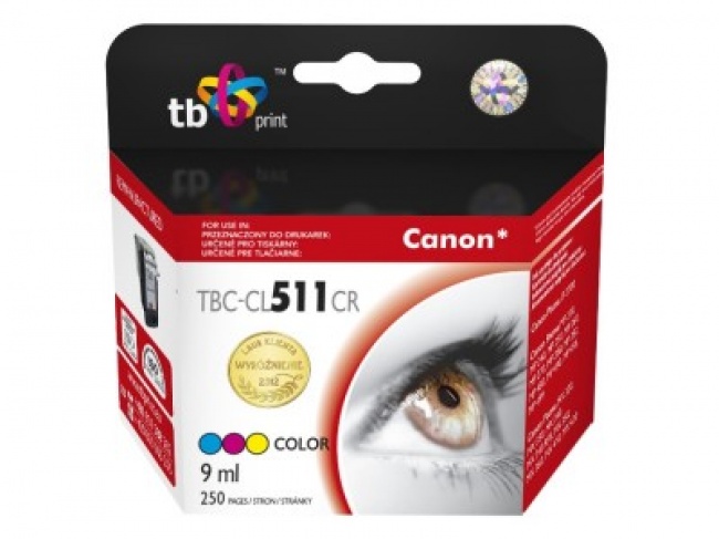 Tusz do Canon MP 240 TBC-CL511CR Kolor ref.
