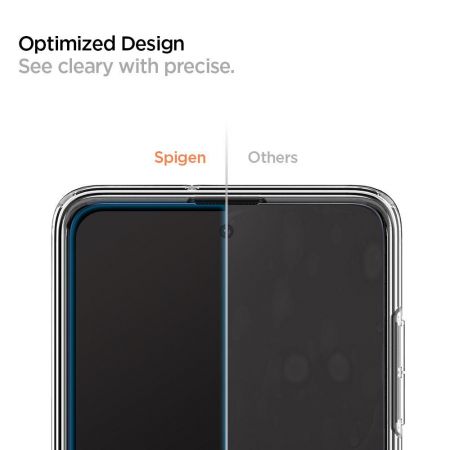 Szkło hartowane SPIGEN GLASS FC GALAXY A51 BLACK zdjęcie 4