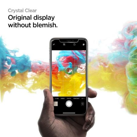 Szkło hartowane SPIGEN ALM GLAS.TR SLIM 2-PACK IPHONE 11 PRO zdjęcie 3