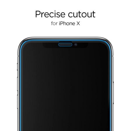 Szkło hartowane SPIGEN GLASS FC 2-PACK IPHONE 11 PRO BLACK zdjęcie 2