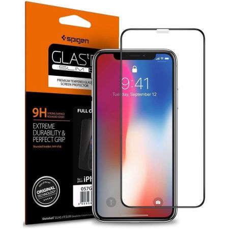 Szkło hartowane SPIGEN GLASS FC IPHONE 11 PRO BLACK