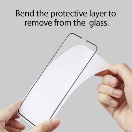 Szkło hartowane SPIGEN GLASS FC IPHONE 11 PRO MAX BLACK zdjęcie 4