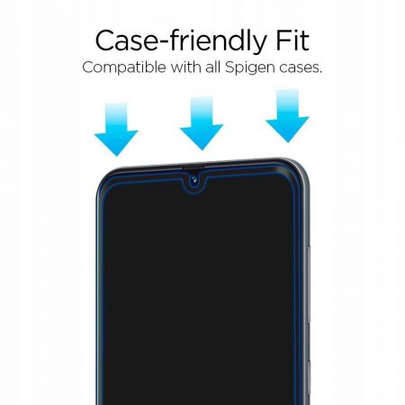 Szkło hartowane SPIGEN GLASS FC GALAXY A70 BLACK zdjęcie 3
