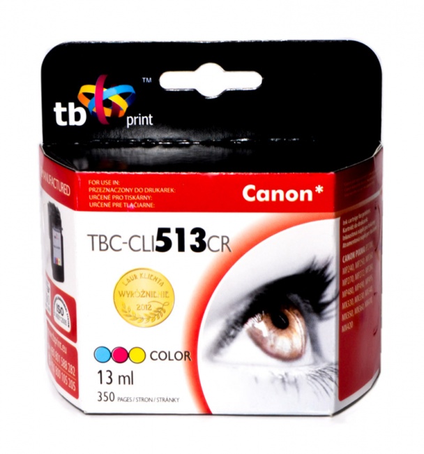 Tusz do Canon MP 480 TBC-CL513CR Kolor ref.