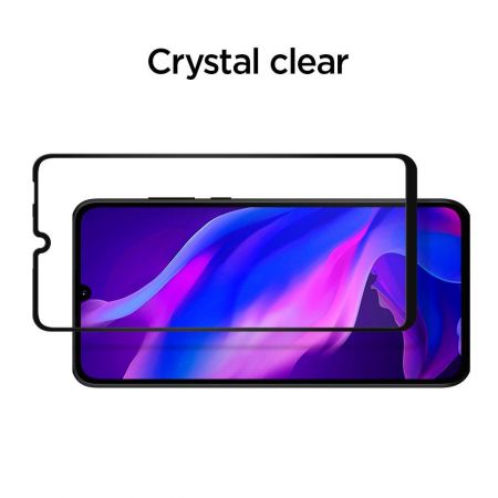 Szkło hartowane SPIGEN GLASS FC HUAWEI P30 LITE BLACK zdjęcie 2