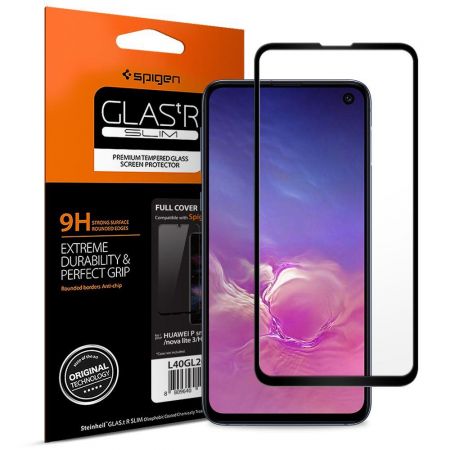 Szkło hartowane SPIGEN GLASS FC GALAXY S10E BLACK