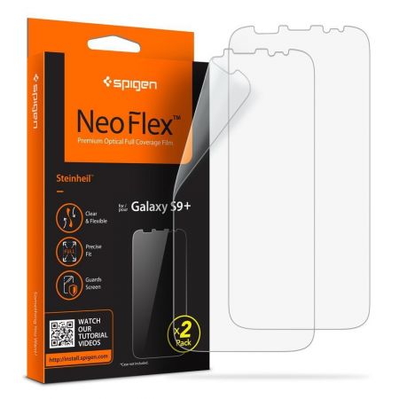 Folia ochronna SPIGEN NEO FLEX CASE FRIENDLY GALAXY S9+ PLUS