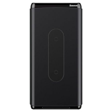 Powerbank z ładowarką indukcyjną Qi Baseus 10000mAh (czarny) zdjęcie 2