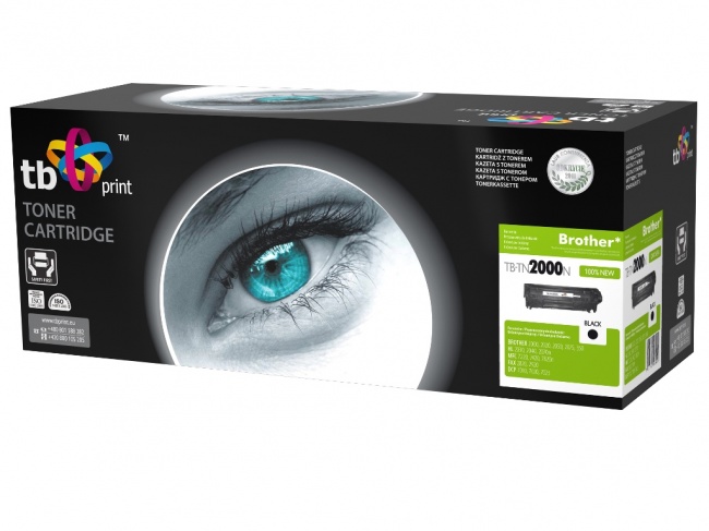 Toner do Brother TN2000 100% nowy TB-TN2000N
