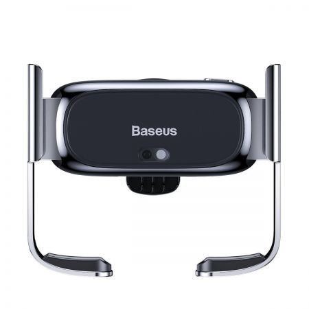 Elektryczny uchwyt samochodowy Baseus Mini Electric Holder do kratki (czarny)