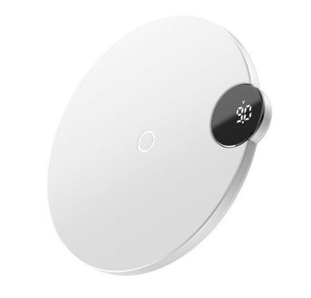 Bezprzewodowa ładowarka indukcyjna Baseus Wireless Charger 10W - biała zdjęcie 2