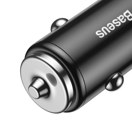 Ładowarka samochodowa Baseus Small Screw 2xUSB 3,4A (czarna) zdjęcie 3