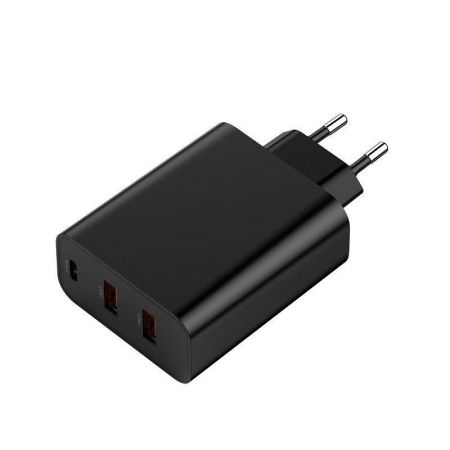 Ładowarka sieciowa USB Baseus PPS 2xUSB QC + USB-C PD 60W (czarna) zdjęcie 4