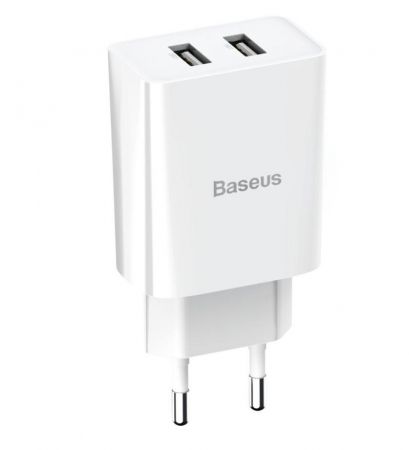 Ładowarka sieciowa Baseus Speed Mini 10.5W z kablem USB Lightning 2.4A 1m (biała) zdjęcie 2