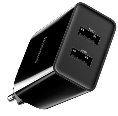 Ładowarka sieciowa Baseus Speed Mini 10.5W z kablem USB Lightning 2.4A 1m (czarny) zdjęcie 4