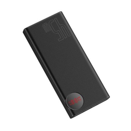 Powerbank 20000mAh z wyświetlaczem Baseus Mulight 2x USB, QC 3.0, PD, 45W (czarny) zdjęcie 3