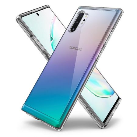 SPIGEN ULTRA hybrid GALAXY NOTE 10+ PLUS crystal CLEAR zdjęcie 2