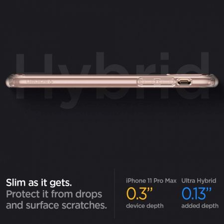 SPIGEN ULTRA hybrid IPHONE 11 PRO ROSE crystal zdjęcie 3
