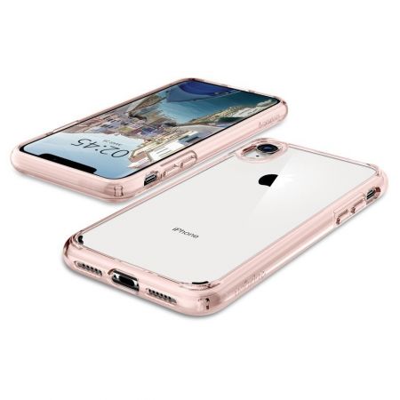 SPIGEN ULTRA hybrid IPHONE XR ROSE crystal zdjęcie 3