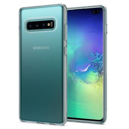 SPIGEN Liquid crystal GALAXY S10+ PLUS crystal CLEAR zdjęcie 2