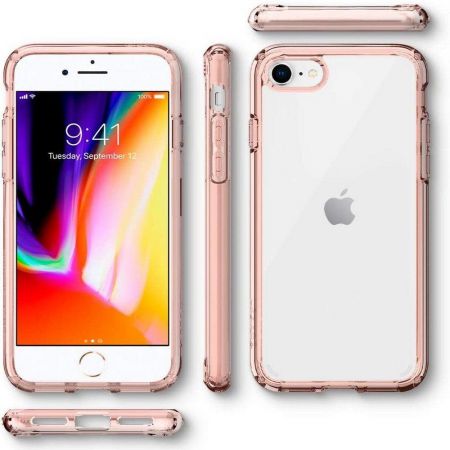 SPIGEN ULTRA hybrid IPHONE 7/8/SE 2020 ROSE crystal zdjęcie 2