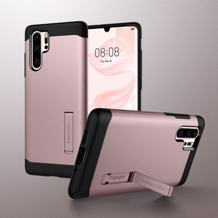 SPIGEN SLIM ARMOR HUAWEI P30 PRO ROSE GOLD zdjęcie 4