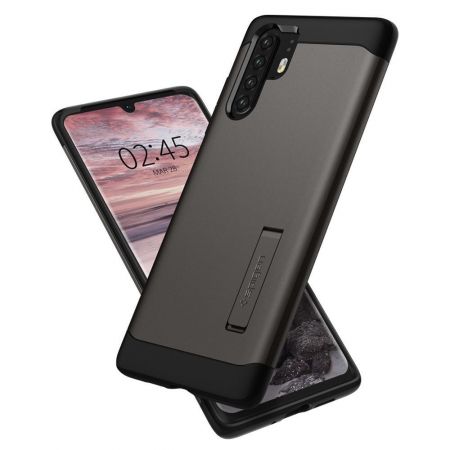 SPIGEN SLIM ARMOR HUAWEI P30 PRO gunmetal zdjęcie 4